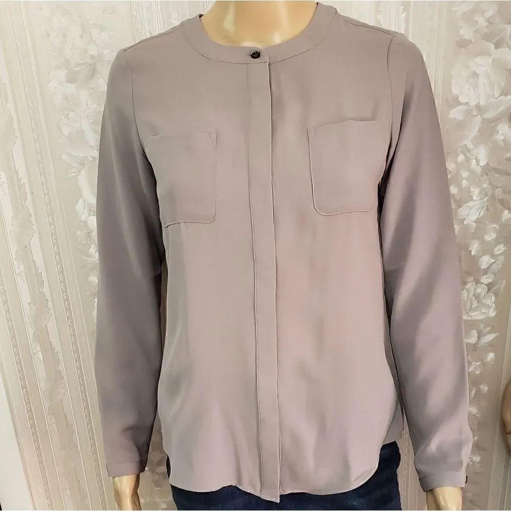 Lands'End Pocket Blouse